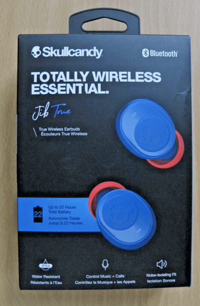 SKULLCANDY JIB ANCTRUE 2 EARBUDS Blue WATER RESISTANT - MagsTag