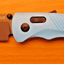 SOG Flash AT Daily Carry Ambidextrous Straight Pocket Folding Knive Civic Cyan - MagsTag