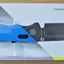 SOG Flash AT Daily Carry Ambidextrous Straight Pocket Folding Knive Civic Cyan - MagsTag
