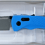 SOG Flash AT Daily Carry Ambidextrous Straight Pocket Folding Knive Civic Cyan - MagsTag