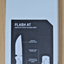 SOG Flash AT Daily Carry Ambidextrous Straight Pocket Folding Knive Civic Cyan - MagsTag