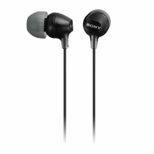 Sony MDR - EX15AP In - Ear Earbud with Microphone Black MDREX15AP/B - MagsTag