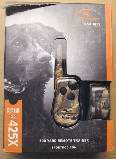 SportDOG Wetland Hunter 425X 500 Yard Remote Dog Trainer SD - 425X CAMO Open Box - MagsTag