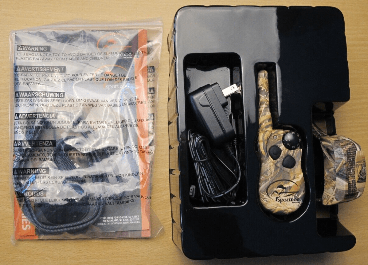 SportDOG Wetland Hunter 425X 500 Yard Remote Dog Trainer SD - 425X CAMO Open Box - MagsTag