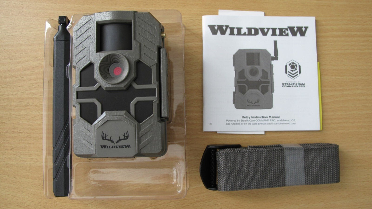 Stealth Cam Wildview Trail Camera AT&T Black STC - WVATW 16MP Unused - MagsTag
