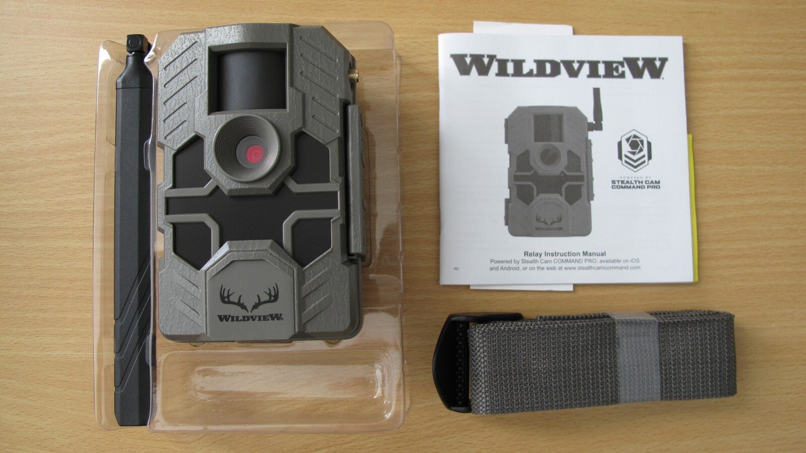 Stealth Cam Wildview Trail Camera AT&T Black STC - WVATW 16MP Unused - MagsTag