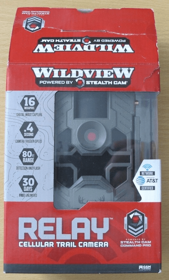 Stealth Cam Wildview Trail Camera AT&T Black STC - WVATW 16MP Unused - MagsTag