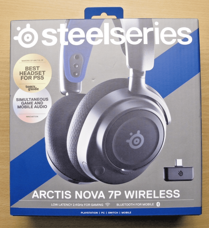 SteelSeries Arctis Nova 7 Wireless Gaming Headset PC PlayStation 5 Switch 7P - MagsTag