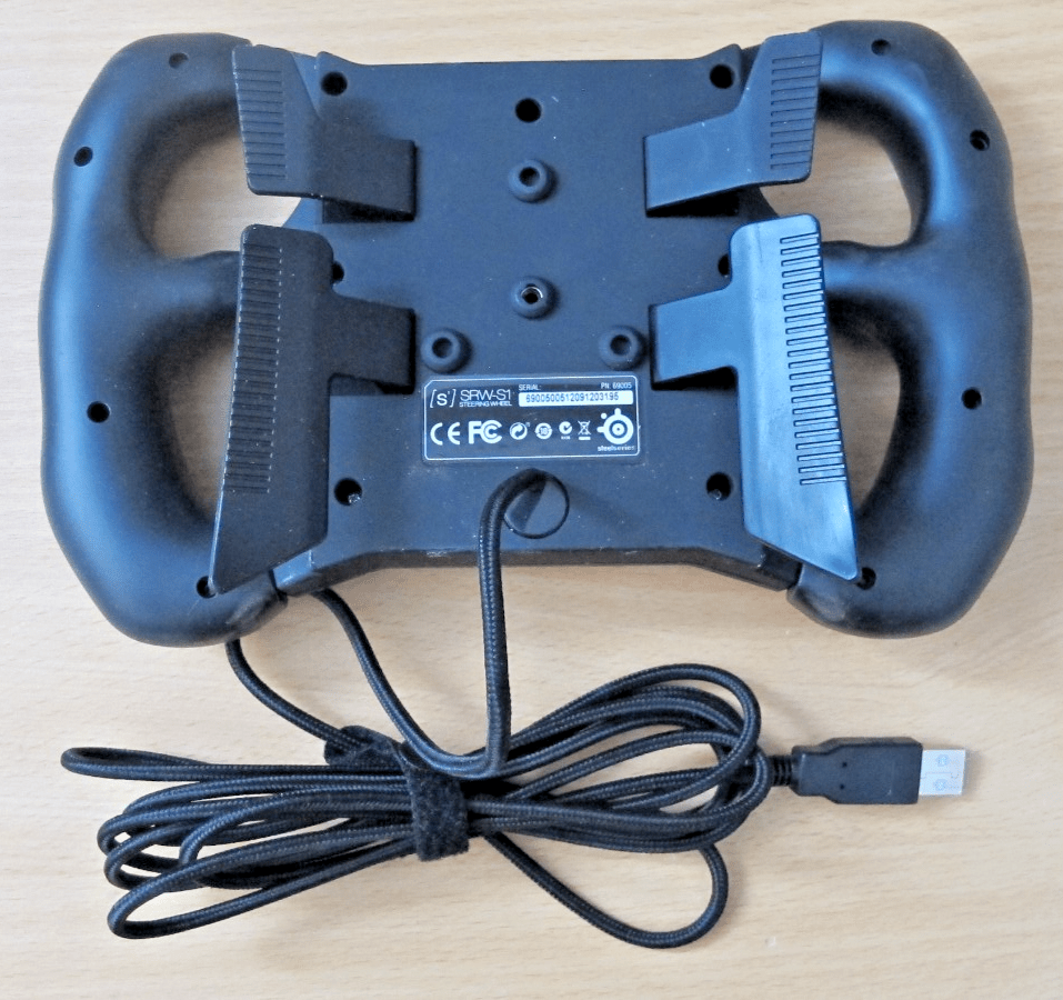 SteelSeries Simraceway SRW - S1 Gaming Steering Wheel USB PC - MagsTag