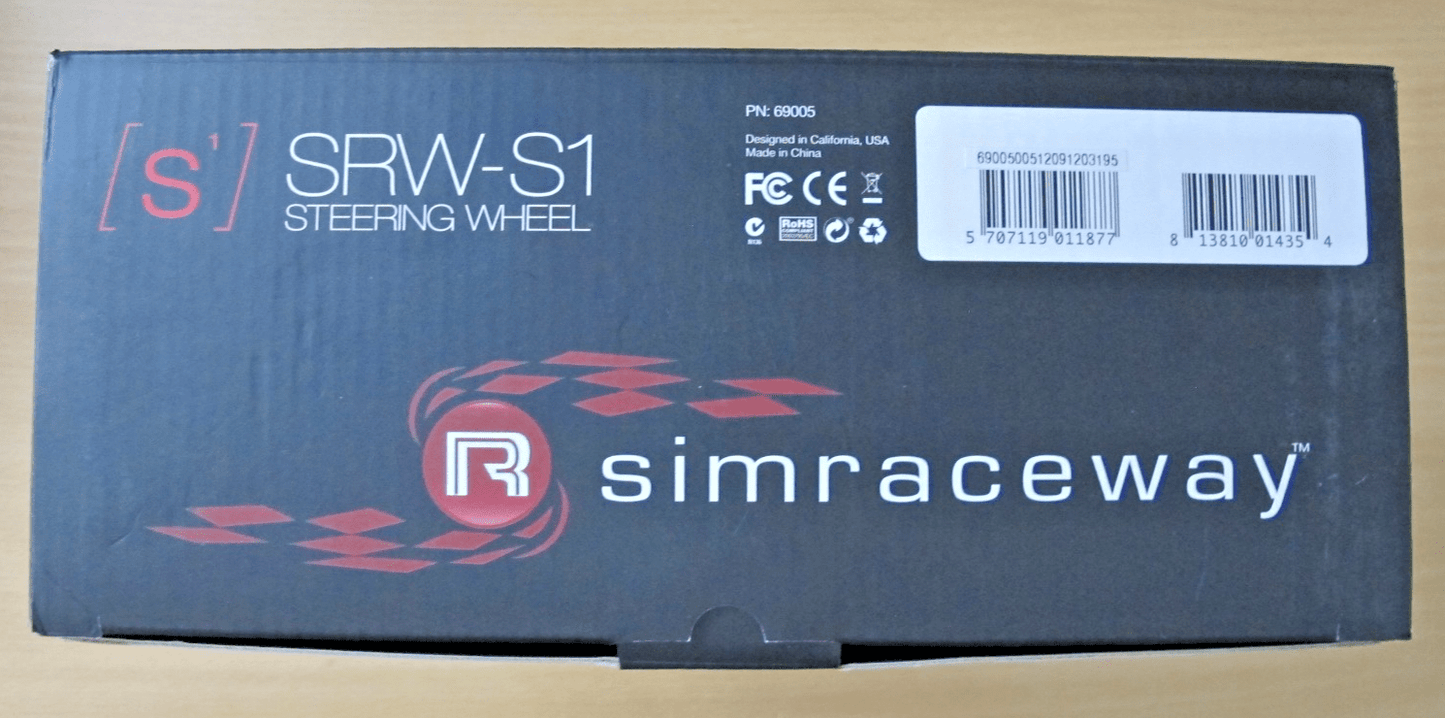 SteelSeries Simraceway SRW - S1 Gaming Steering Wheel USB PC - MagsTag