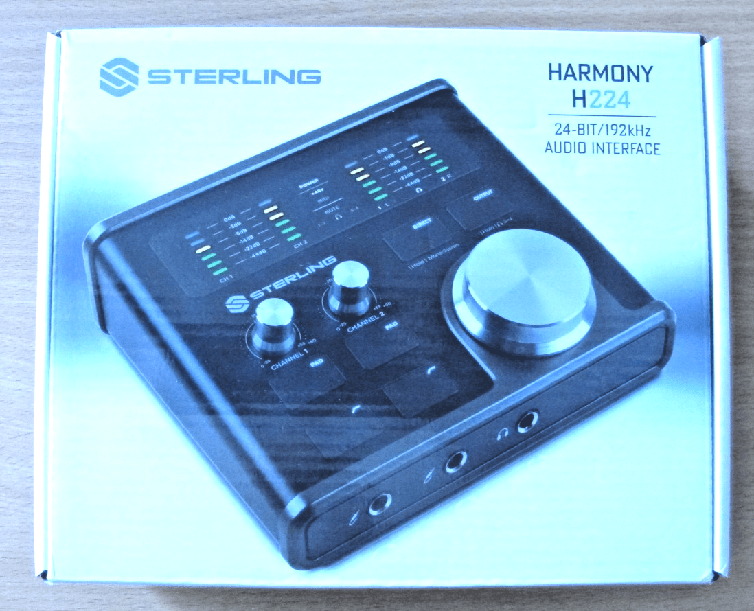 Sterling Harmony H224 USB C Audio Interface 24 - Bit 192hHz Unused Mint - MagsTag