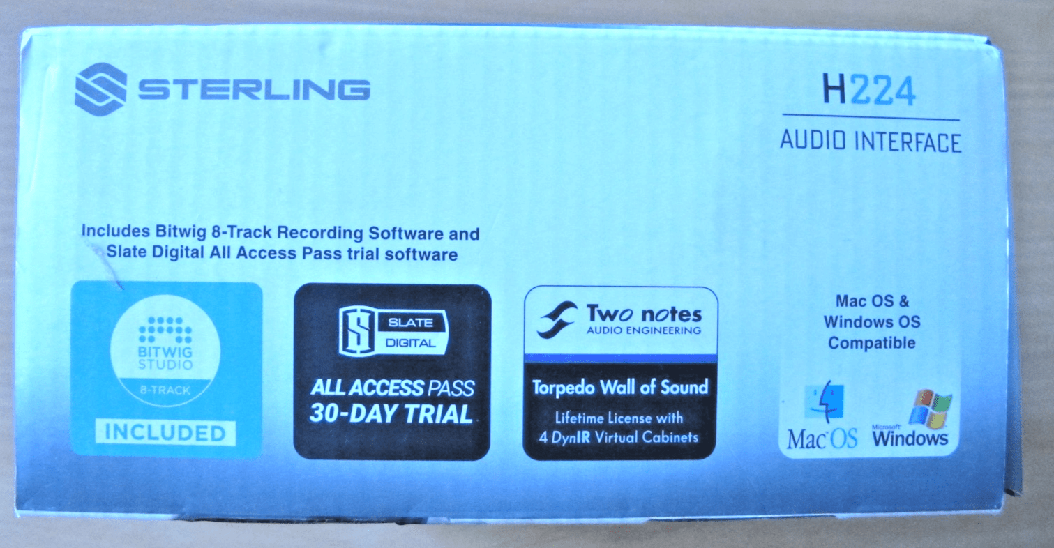 Sterling Harmony H224 USB C Audio Interface 24 - Bit 192hHz Unused Mint - MagsTag