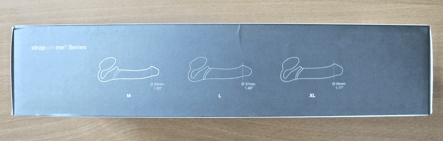 Strap-On-Me Vibrating 3 Motors USB Rechargeable strap-on MEDIUM Massager - MagsTag