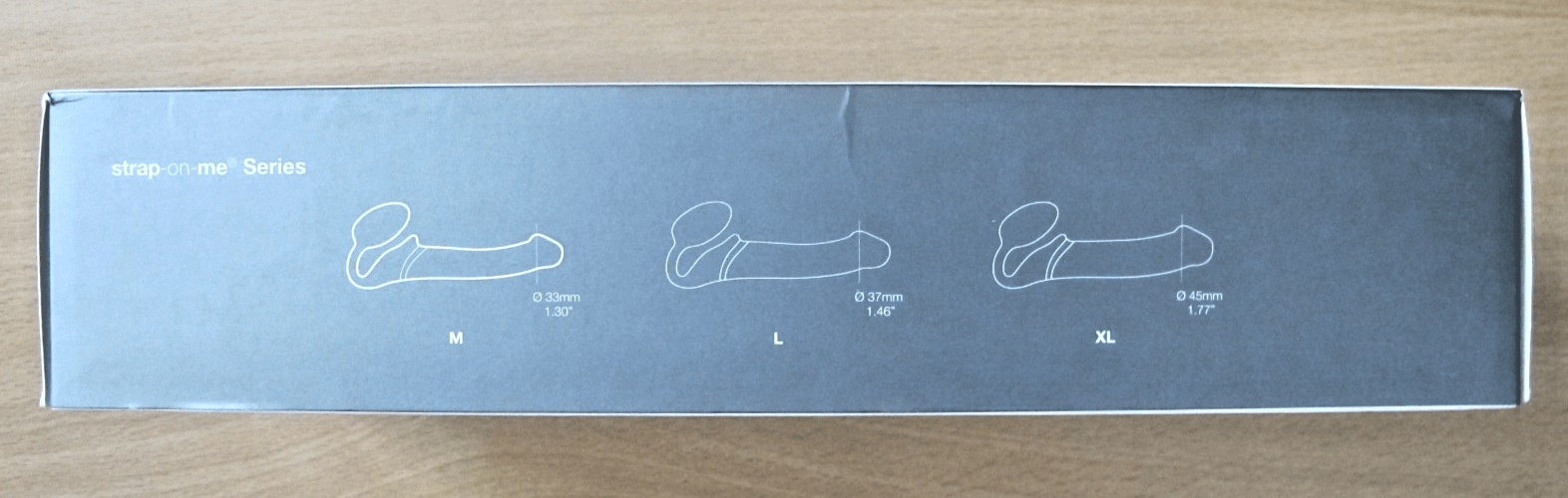 Strap-On-Me Vibrating 3 Motors USB Rechargeable strap-on MEDIUM Massager - MagsTag