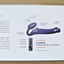 Strap on Me Vibrating Bendable Strapless Strap on Large Purple Massager New - MagsTag