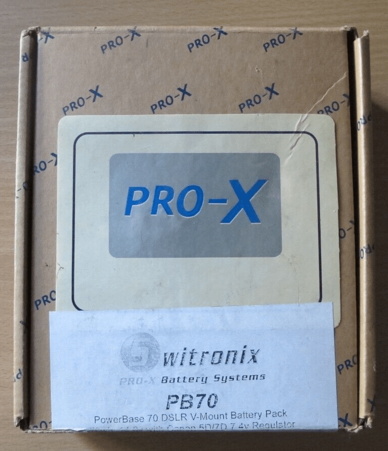 Switronix PB70 - BMCC Pro - x Lithium Battery Pack Powerbase 70wh 14.8v Unused - MagsTag
