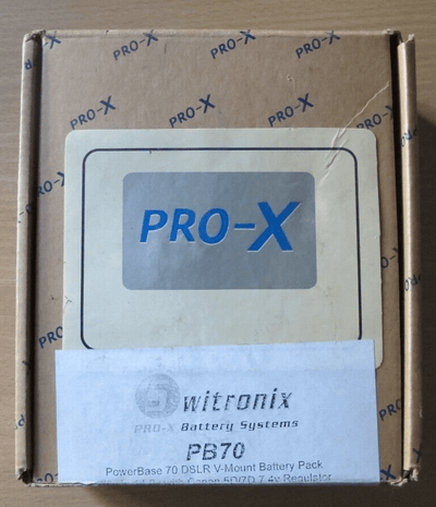 Switronix PB70 - BMCC Pro - x Lithium Battery Pack Powerbase 70wh 14.8v Unused - MagsTag