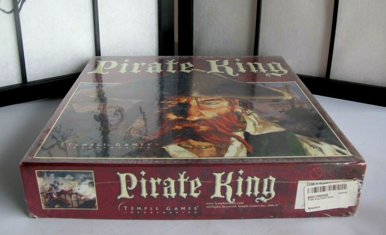 Temple Games Pirate King Board Game Nautical Adventure Naval Combat Treasure - MagsTag