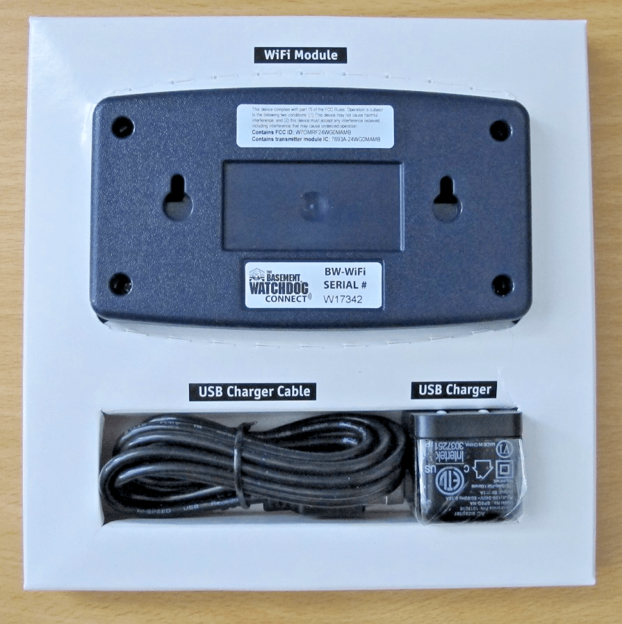 The Basement Watchdog Connect BW - WIFI Wi - Fi Sump Pump Module Unused - MagsTag