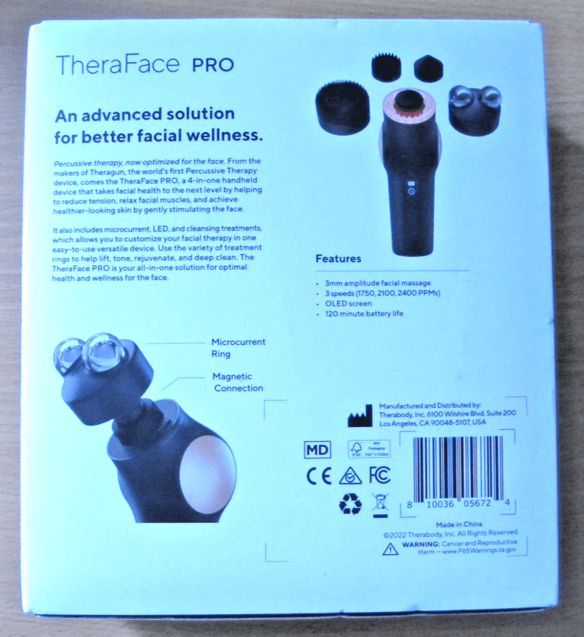 Therabody TheraFace PRO Facial Health Device Microcurrent Anti Wrinkle Skin Care - MagsTag