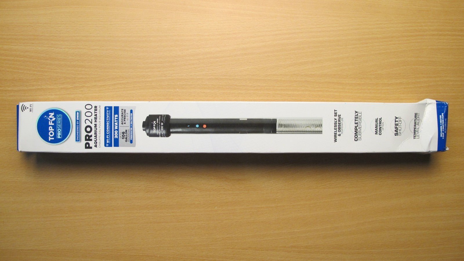 Top Fin Pro 150 Aquarium Heater 150W Up to 79 Gallons Open Box Unused - MagsTag