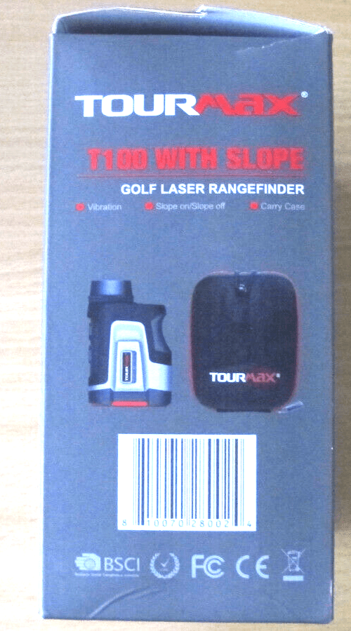 TourMax T100 with slope golf laser rangefinder Open box unused - MagsTag