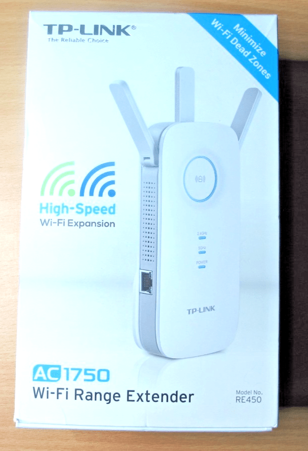 TP-LINK AC1750 Wi-Fi Dual Band Range Extender 1300 Mpbs 5GHz RE450 - MagsTag