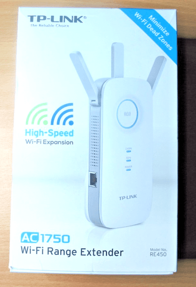 TP-LINK AC1750 Wi-Fi Dual Band Range Extender 1300 Mpbs 5GHz RE450 - MagsTag