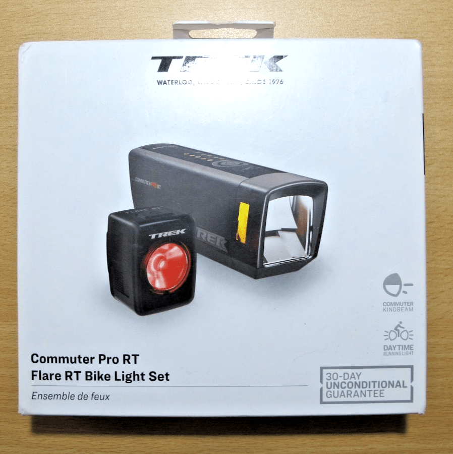 TREK Commuter PRO RT Flare Bike Light Set USB Rechargeable 5252796 - MagsTag