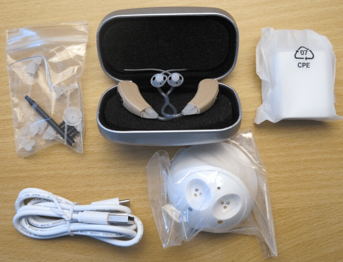 Tweak Enhance OTC Hearing Aid Sophisticated Sound Solution Double (Pair) Unused - MagsTag