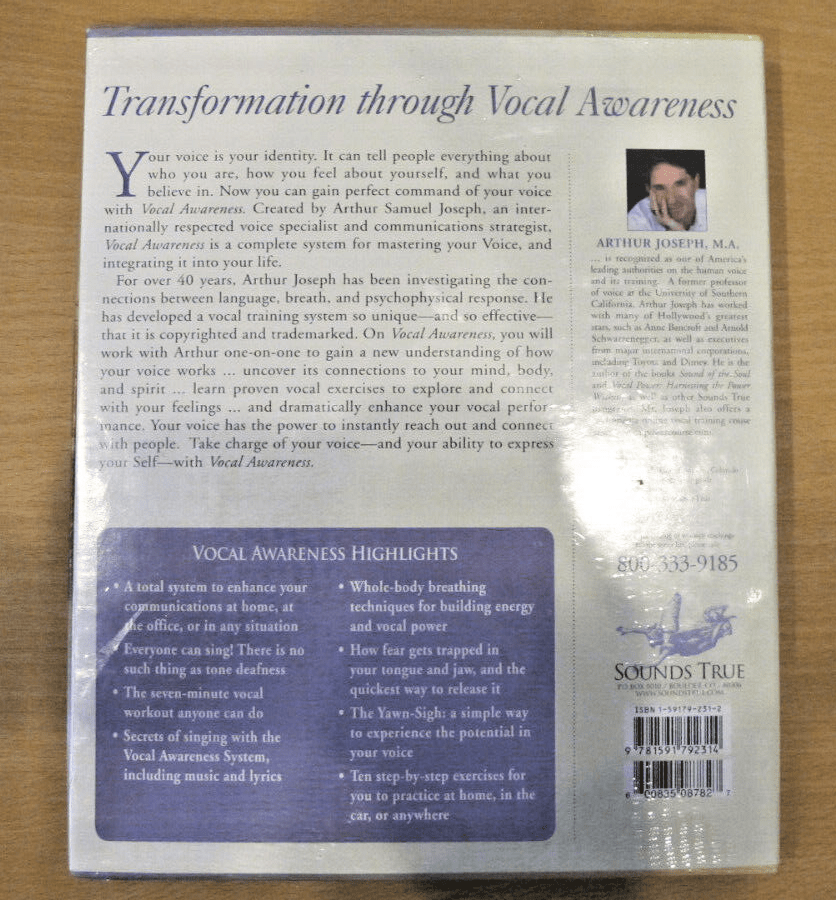 Vocal Awareness - Audio CD By Arthur Samuel Joseph - MagsTag