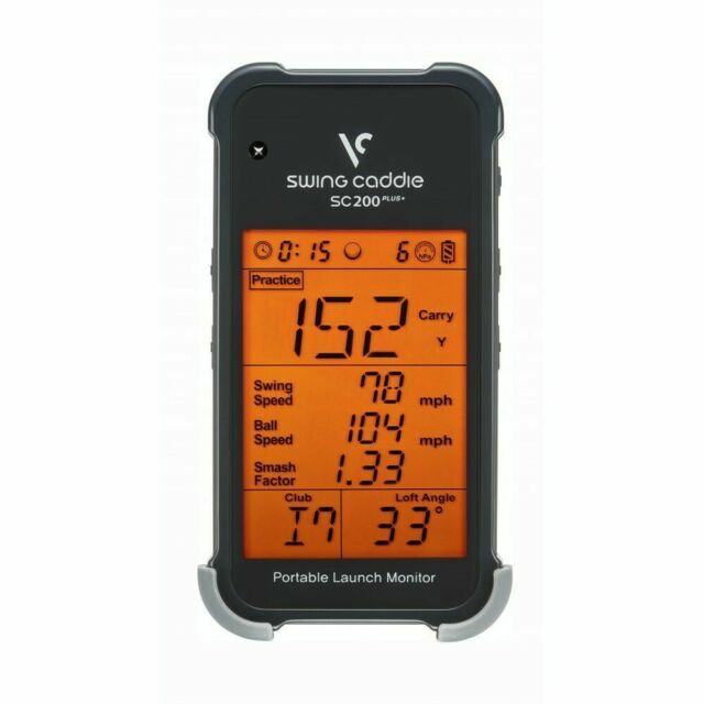Voice Caddie Swing Caddie SC 200 Plus+ Portable Launch Monitor Unused Open Box - MagsTag