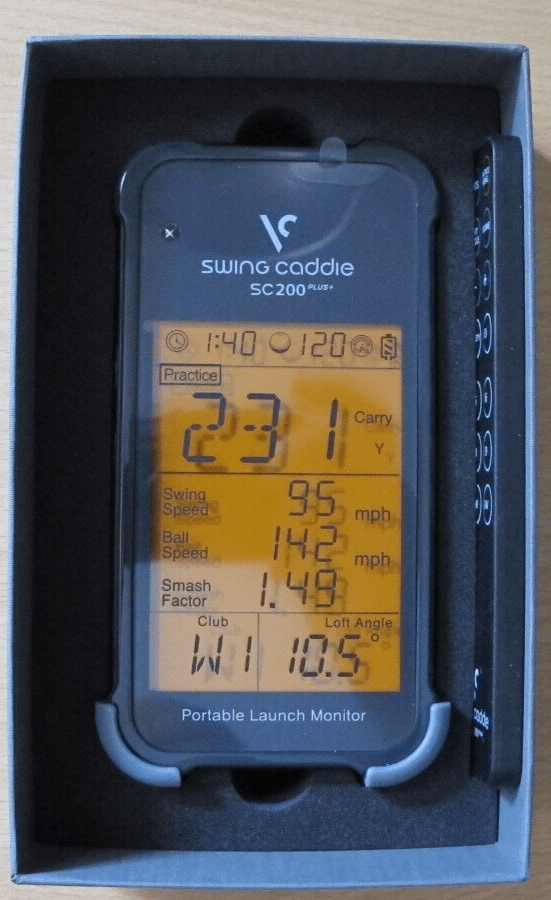Voice Caddie Swing Caddie SC 200 Plus+ Portable Launch Monitor Unused Open Box - MagsTag