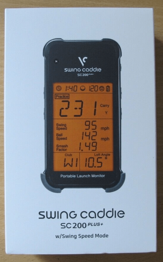Voice Caddie Swing Caddie SC 200 Plus+ Portable Launch Monitor Unused Open Box - MagsTag