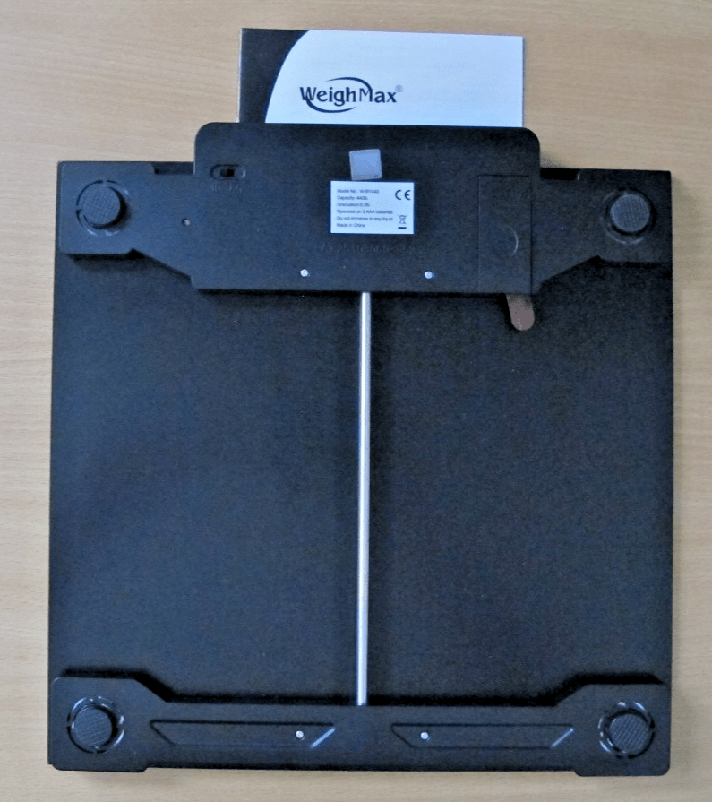 WeighMax BY440 440lb Digital Body Fat Water Bathroom Scale Step on Tech Unused - MagsTag