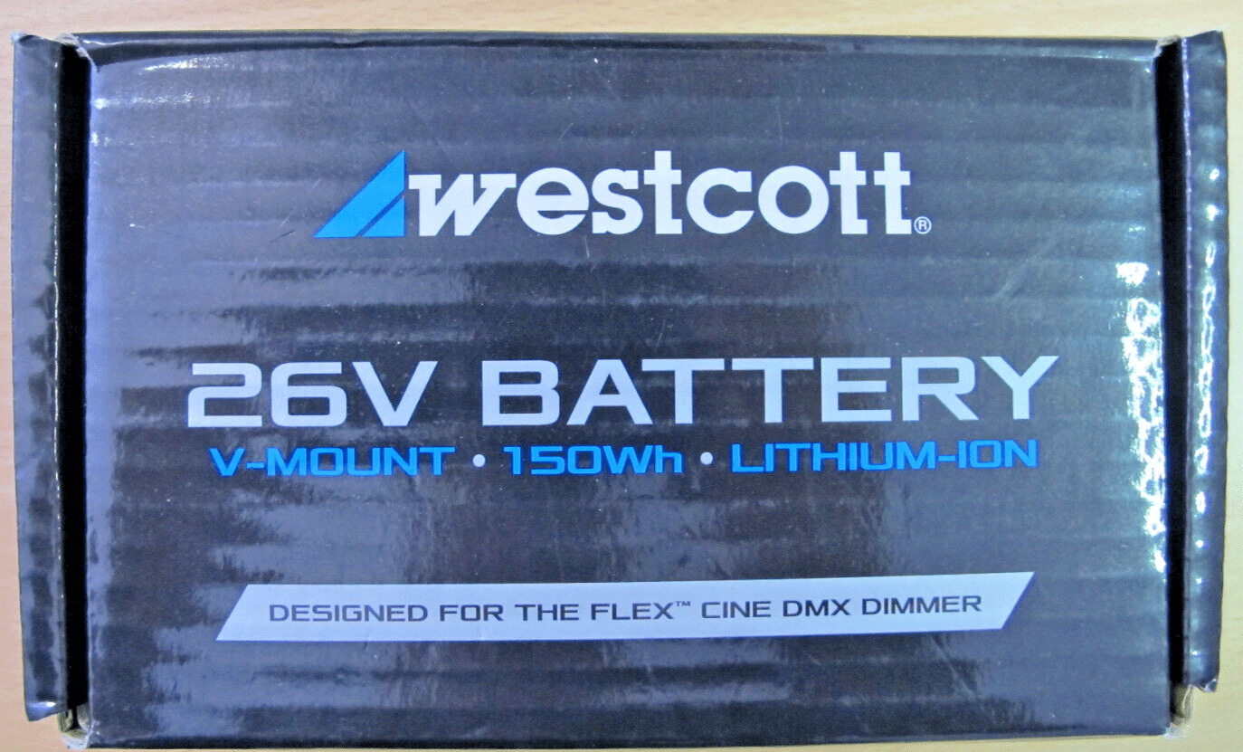 Westcott 26V Lithium - Ion Battery 7583 Flex Cine Mats OPEN BOX - MagsTag