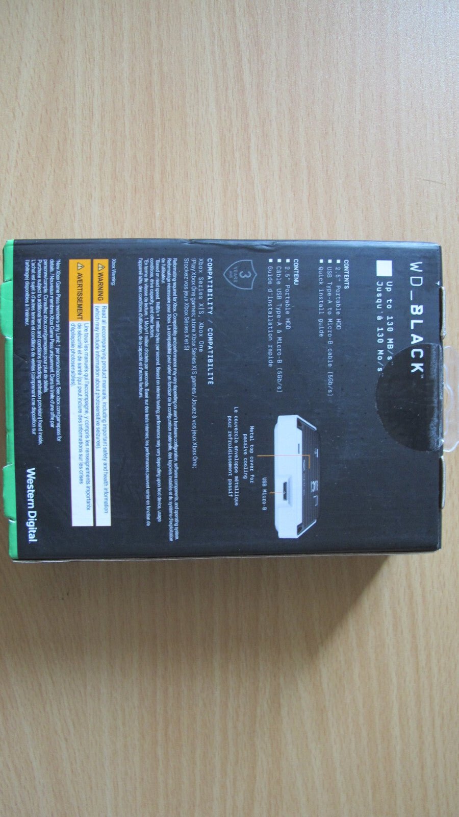 Western Digital Black P10 5TB 2.5" External HDD Microsoft Xbox WD - MagsTag