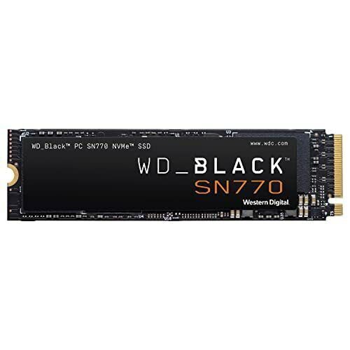Western Digital WD_BLACK SN770 500GB M.2 NVMe Internal SSD (WDS500G3X0E) - MagsTag