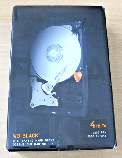 Western Digital (WDBSLA0040HNCNRSN) 3.5 GAMING HARD DRIVE New Open Box - MagsTag