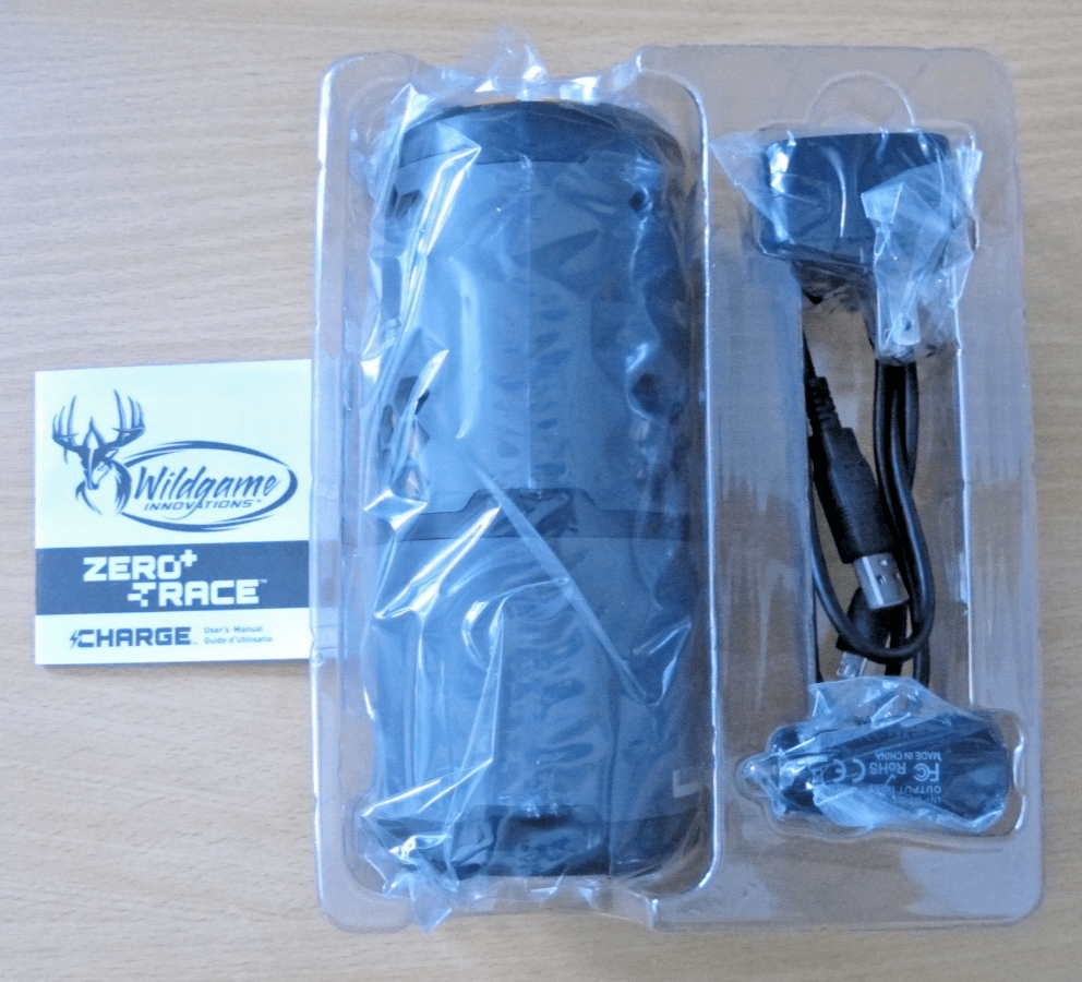 Wildgame Innovations ZeroTrace Charge Portabale Ion Unit Scent Elimination - MagsTag