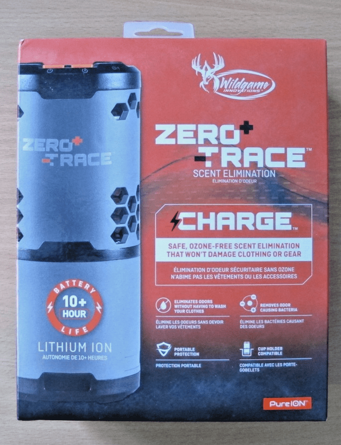 Wildgame Innovations ZeroTrace Charge Portabale Ion Unit Scent Elimination - MagsTag