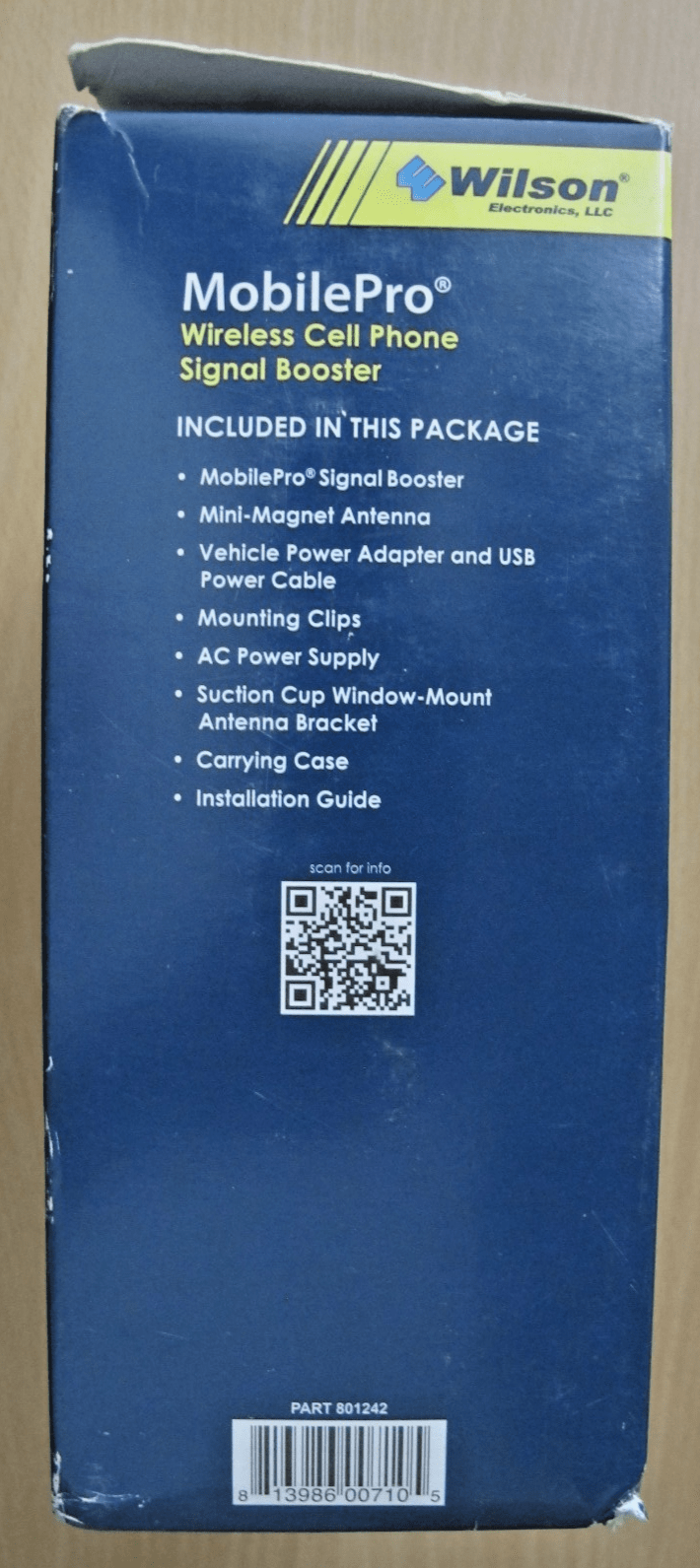 Wilson MobilePro Cell Phone Dual‑Band Signal Booster (801242) - MagsTag