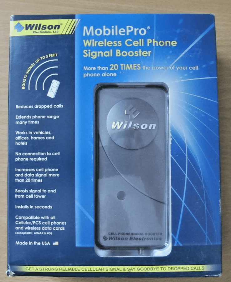 Wilson MobilePro Cell Phone Dual‑Band Signal Booster (801242) - MagsTag