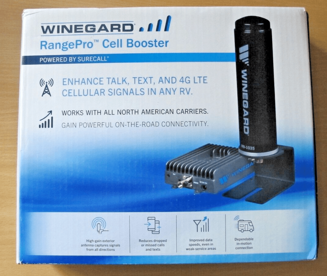 Winegard RangePro WB1035 4G LTE Cellular Signal Booster Unused Open Box - MagsTag