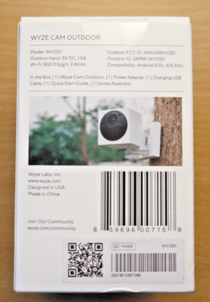 WYZE Cam Outdoor Add - on Camera, 1080p HD Indoor/Outdoor Wire - Free Smart Home Cam - MagsTag