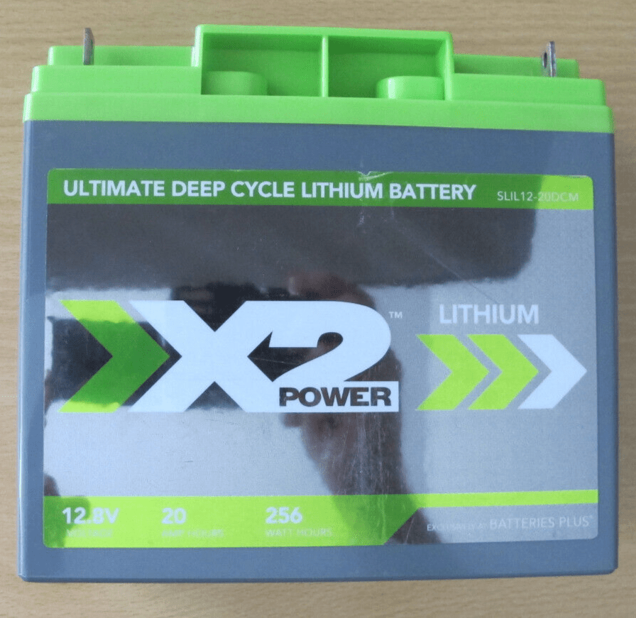 X2 Power 12V 20Ah (LiFePO4) SLIL12 - 20DCM Marine Lithium Iron Phosphate battery - MagsTag