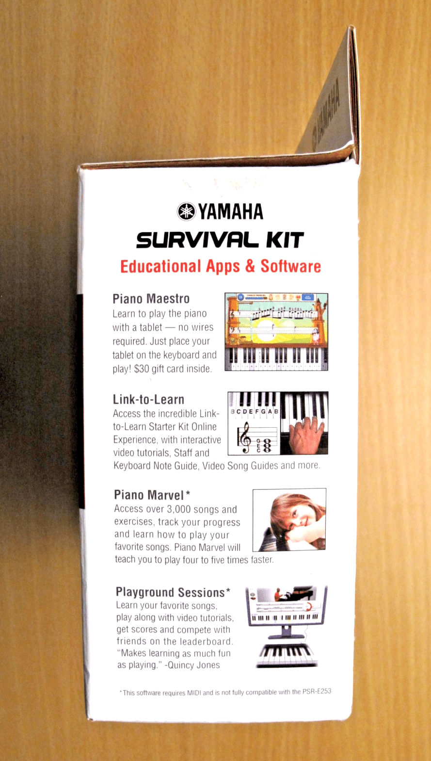 Yamaha Survival Kit B2 for PSRE263 PSRE363 NP12 EW300 - MagsTag