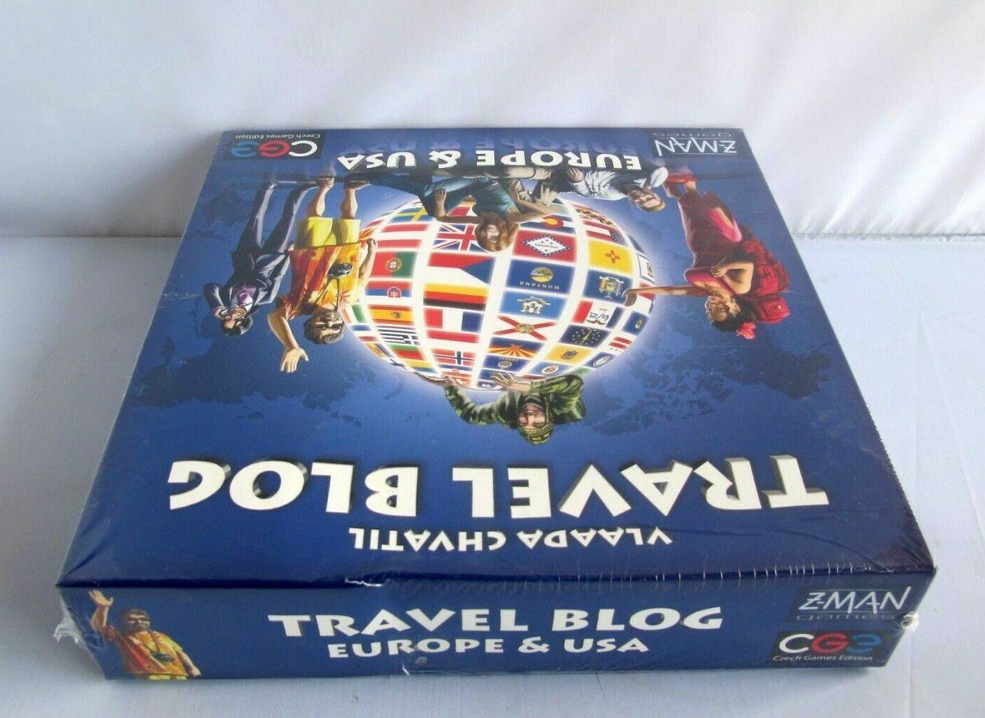Z - Man Games Travel Blog Europe and USA Board Game Ages 8+ - 2 - 6 Players - MagsTag