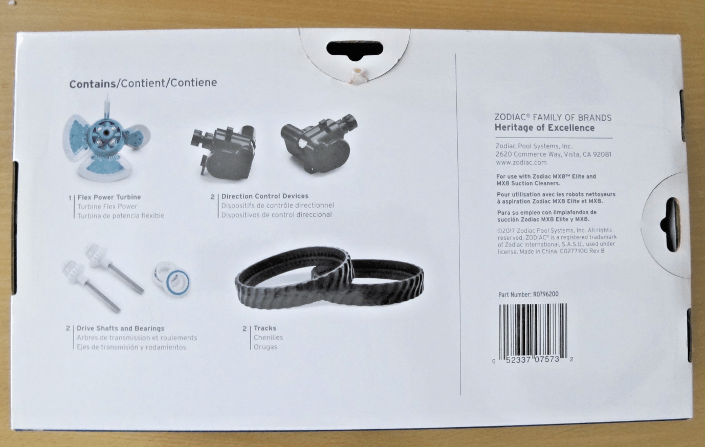 Zodiac Factory Tune - Up Kit for Pool Cleaner R0796200 Open Box New Unused - MagsTag