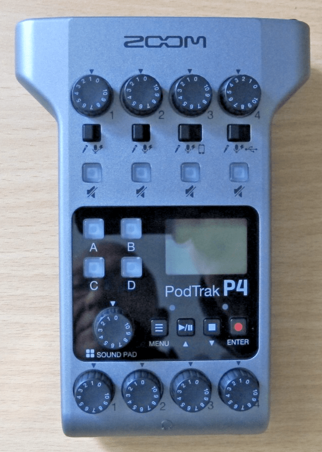 ZOOM ZP4 PodTrak P4 Podcast Recorder Audio Interface Open Box Unused - MagsTag